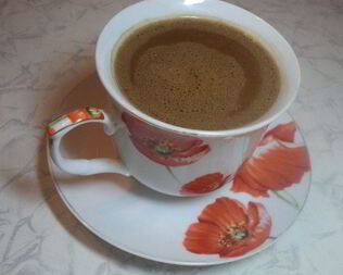 Кофе Сказка с черным шоколадом и сливками