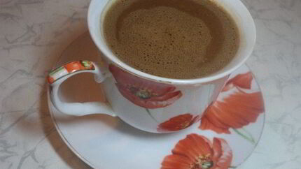 Кофе Сказка с черным шоколадом и сливками