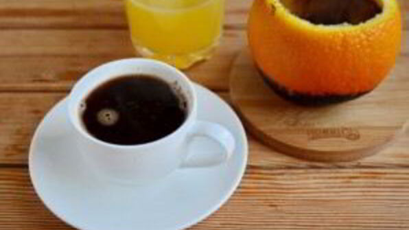 кофе в апельсине бодрячок