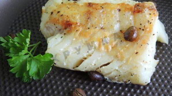 лойн трески с ароматом кофе
