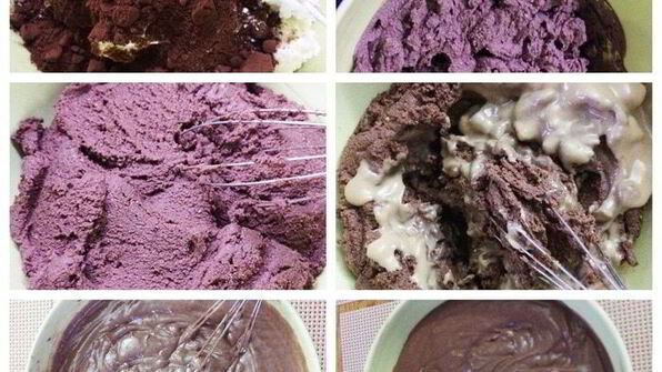 наполеон с горьким шоколадом, кофе и миндальной пастой