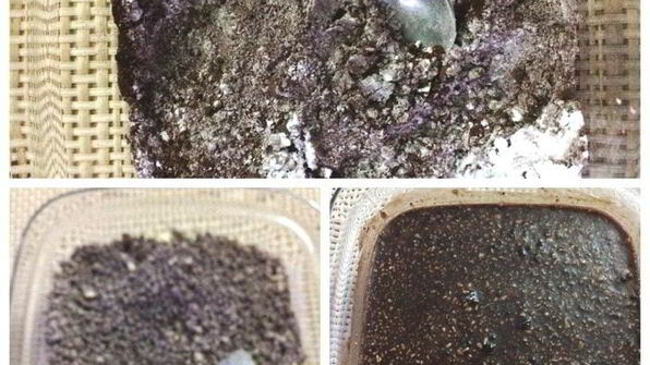 наполеон с горьким шоколадом, кофе и миндальной пастой