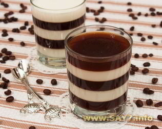 Желе Кофе с молоком