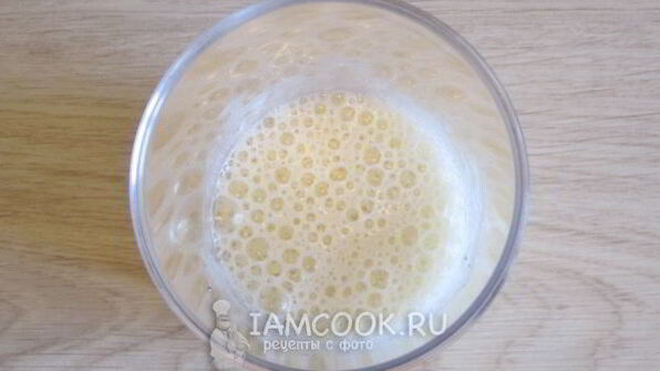 коктейль из фруктов с сывороткой