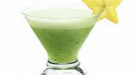 Коктейль Сюрприз с медом и киви