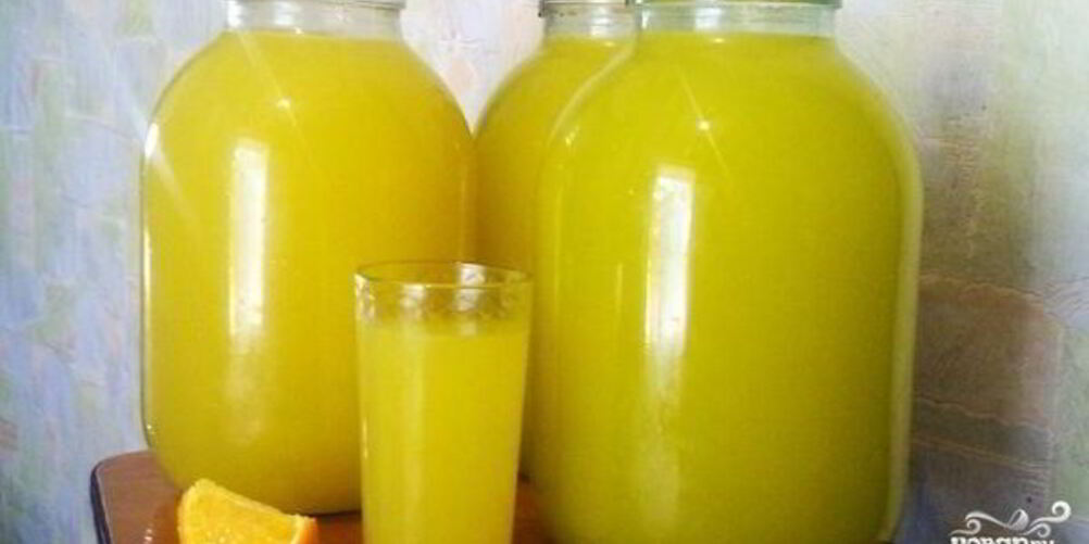 Рецепт апельсинового лимонада