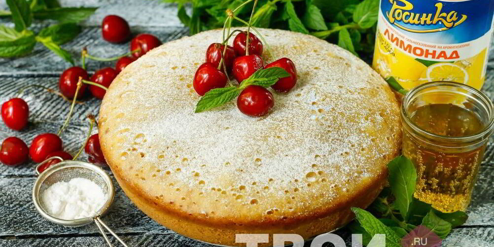 Рецепт бисквита на лимонаде