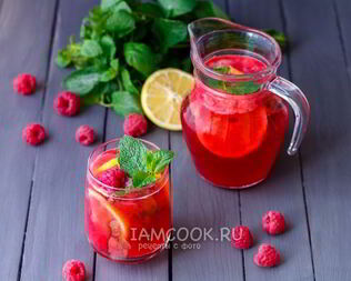 Малиновый лимонад