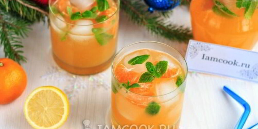 Рецепт мандаринового лимонада