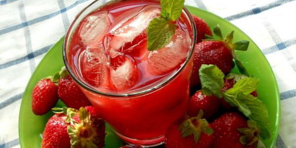 Рецепт клубничного мохито
