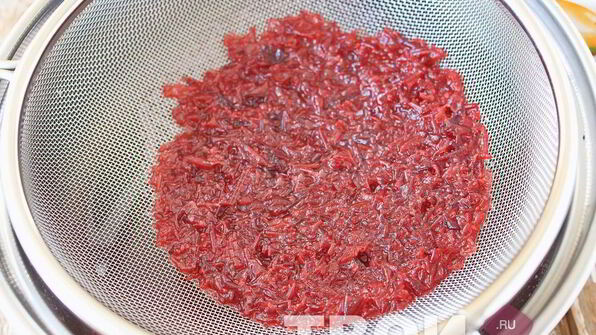 брусничный морс