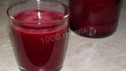 Морс из смородины