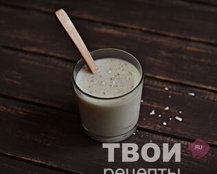 Бананово-овсяной смузи