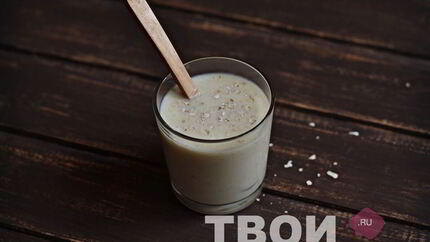 Бананово-овсяной смузи