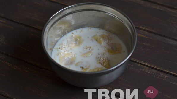 бананово-овсяной смузи