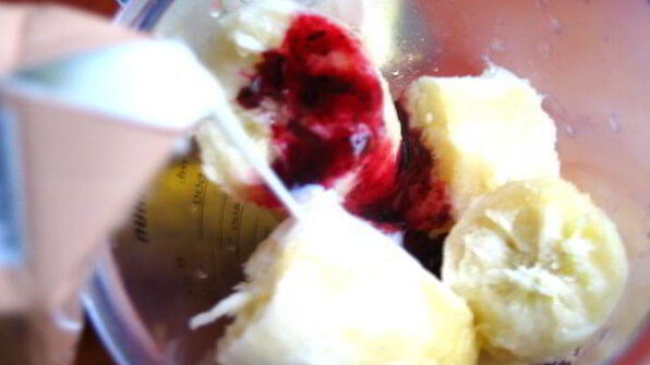 банановый смузи с лаймом