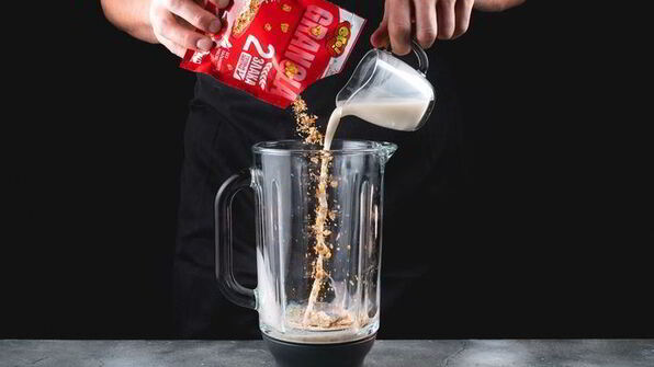 клубничный смузи-боул