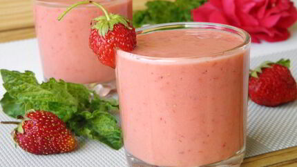 Клубничный смузи