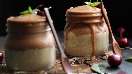 Овсяный смузи с фруктами