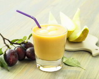 Смузи из дыни и сливы