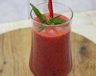 Смузи из клубники