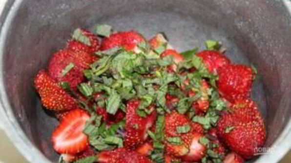 смузи из клубники