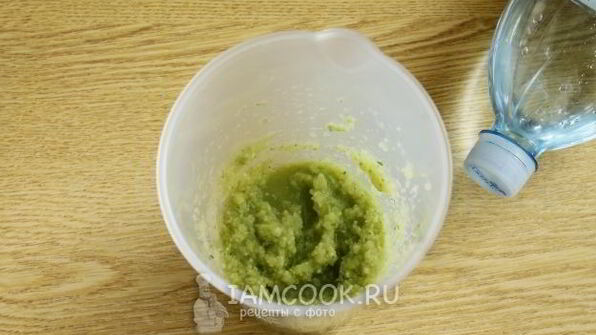 смузи с авокадо и яблоками