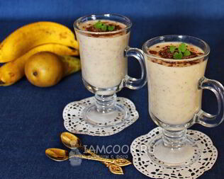 Смузи с грушей и бананом