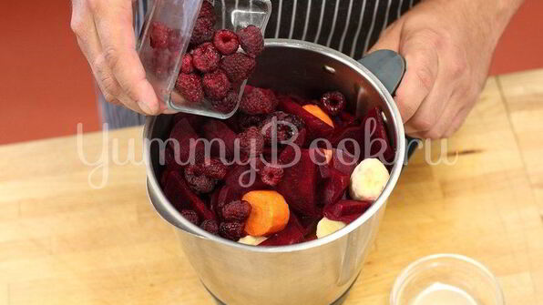 свекольный смузи с яблоками