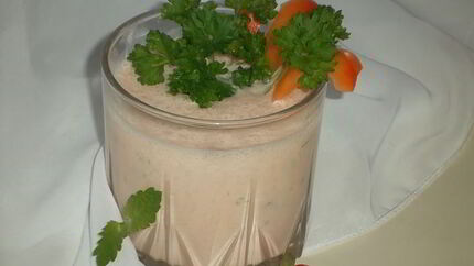 Томатно-огуречный смузи с петрушкой