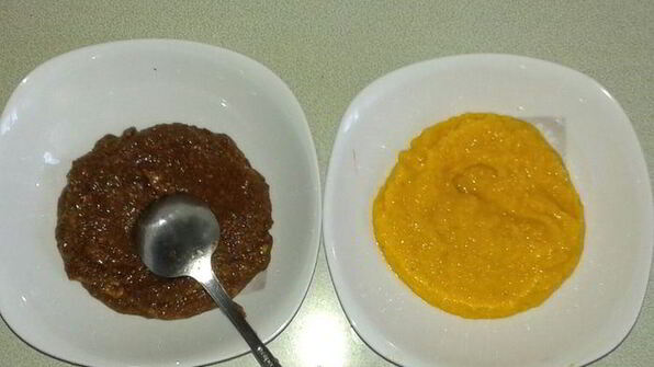 яркий тыквенно-шоколадный смузи