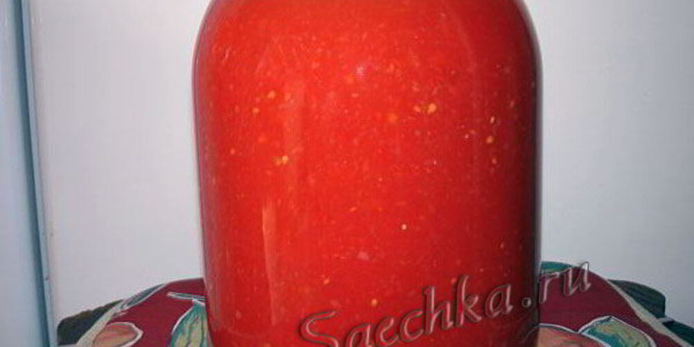 Рецепт томатного сока