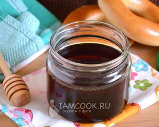 Ванильный сахарный сироп