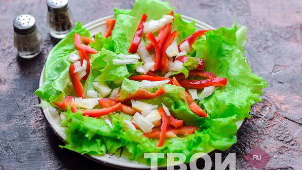 греческий салат с фетаксой