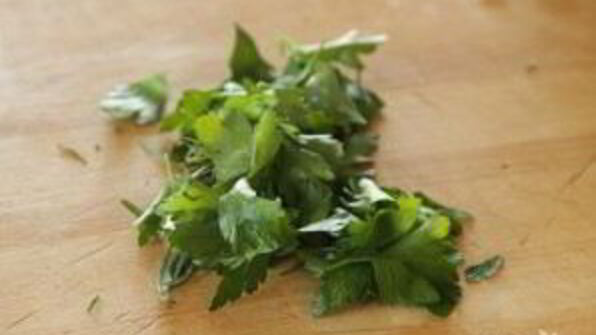 картофельный салат с копченой рыбой