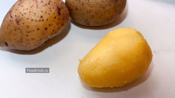 картофельный салат с селедкой