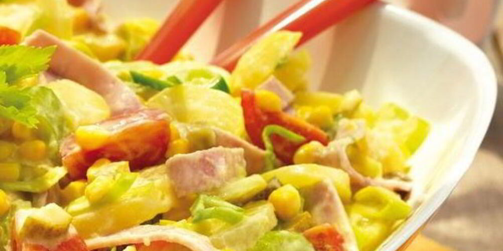 Рецепт картофельного салата в западном стиле