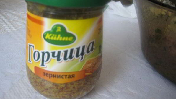 теплый картофельный салат с телятиной