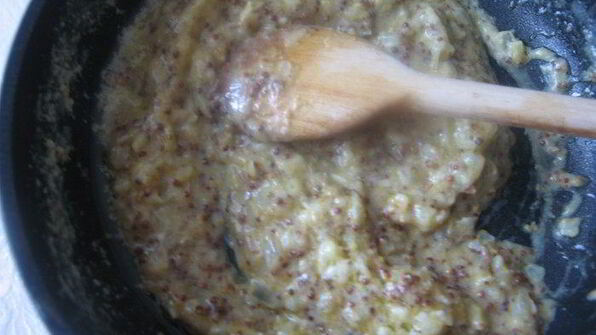 теплый картофельный салат с телятиной