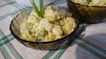 Зимний картофельный салат