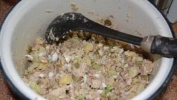 классический французский салат оливье