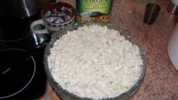 классический французский салат оливье