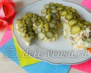 Оливье с мясом