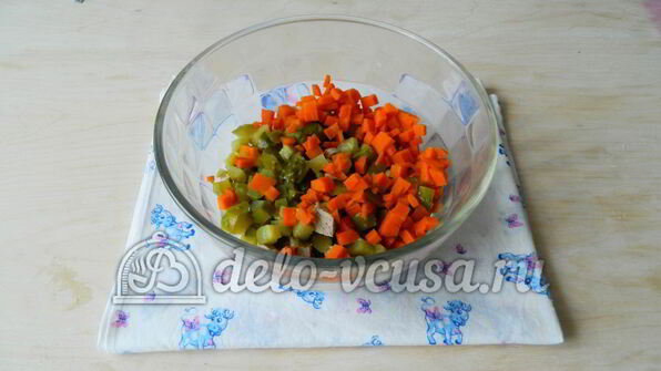 оливье с мясом