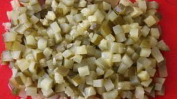 оливье со свининой