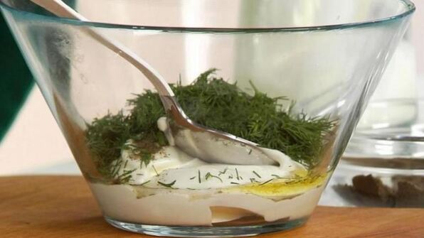 постный салат оливье