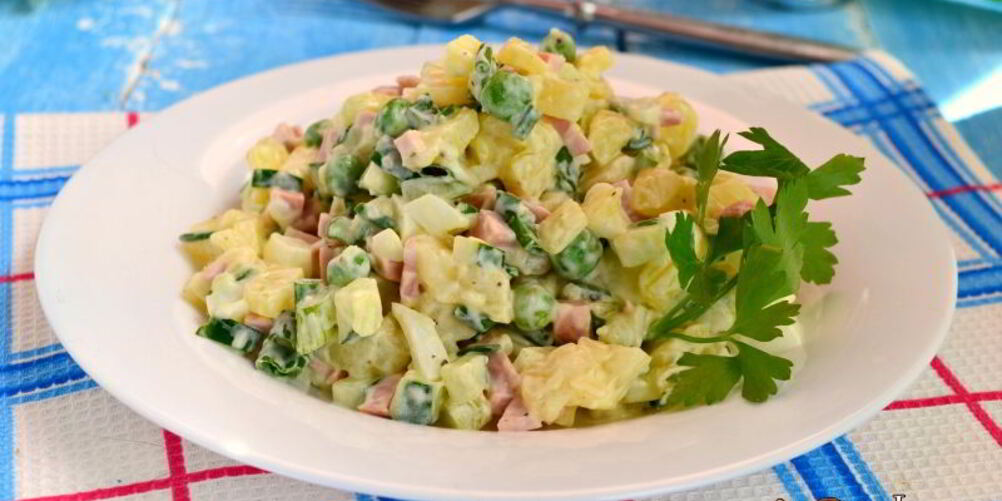 Рецепт салата летнего оливье