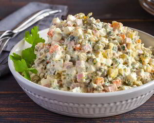 Салат Оливье классический советский