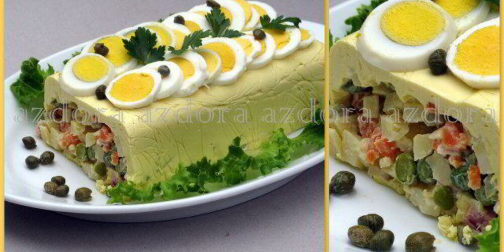 Рецепт салата оливье по-итальянски