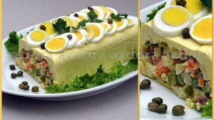 Салат Оливье по-итальянски